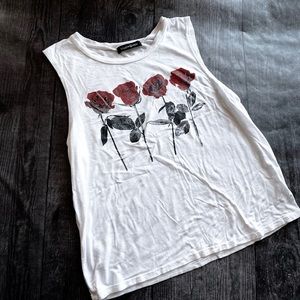 Hippie Chic Roses Tank Top